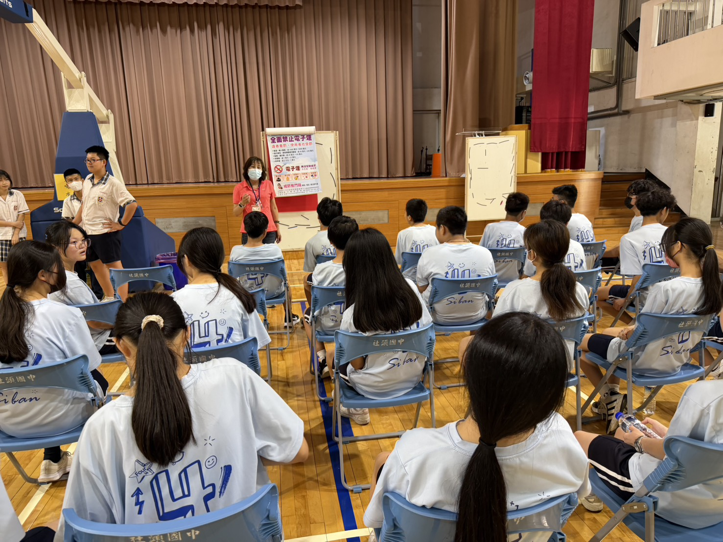 115年4月9日社頭國中HPV預防接種及健康宣導