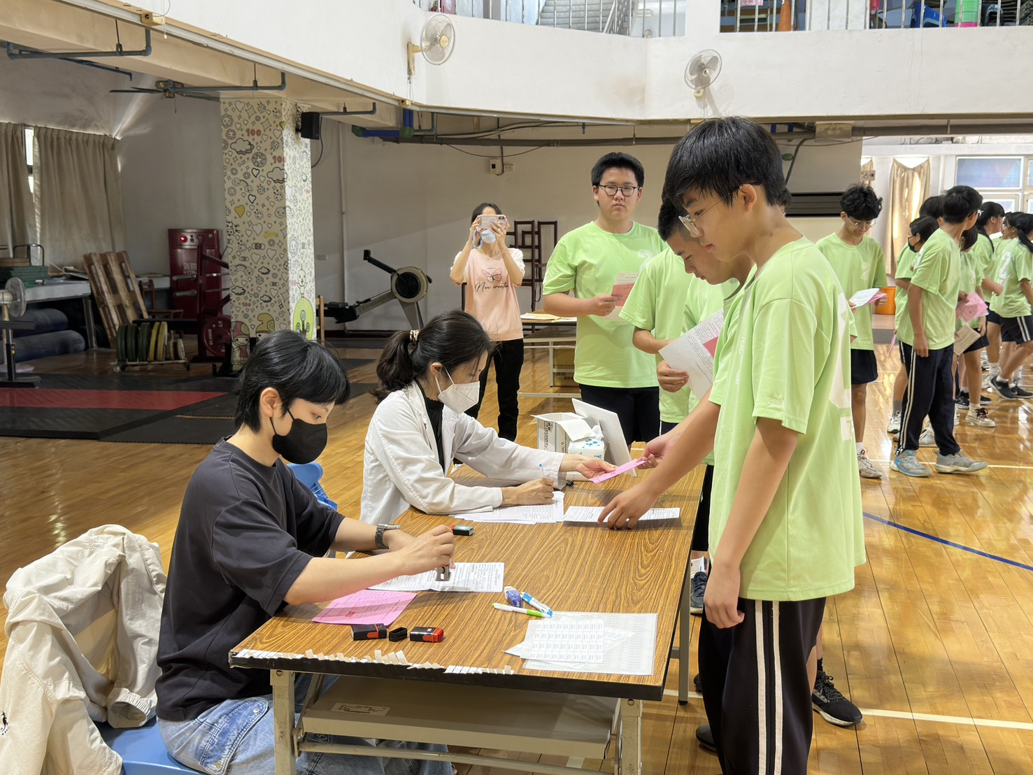 115年4月9日社頭國中HPV預防接種及健康宣導